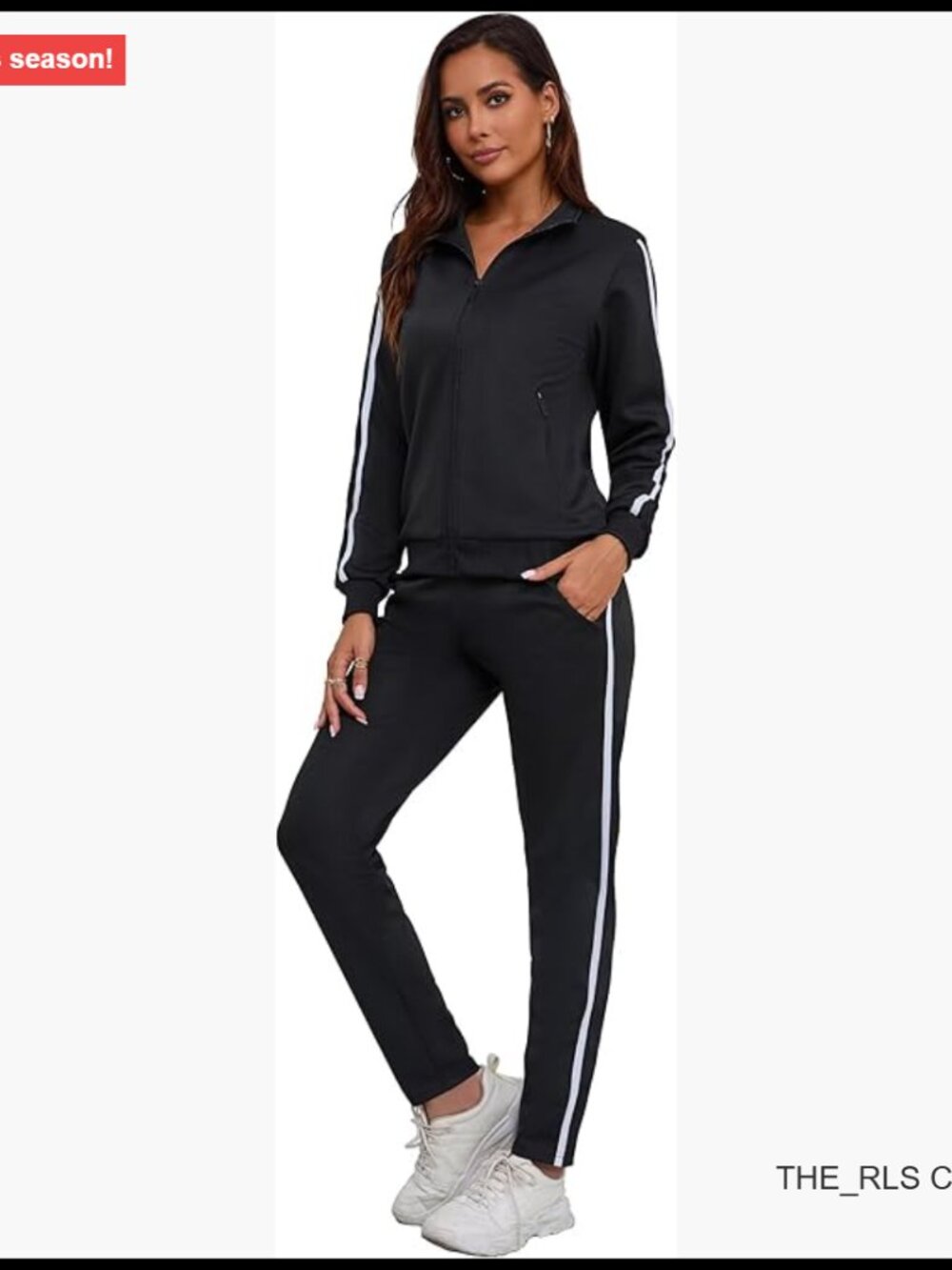 Polyester Tracksuit Set Long Sleeve Full Zip Lounge Wear